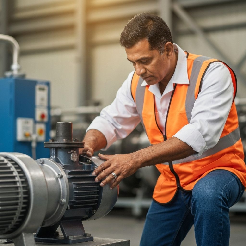 Tim profesional Service Pompa Air Nafika